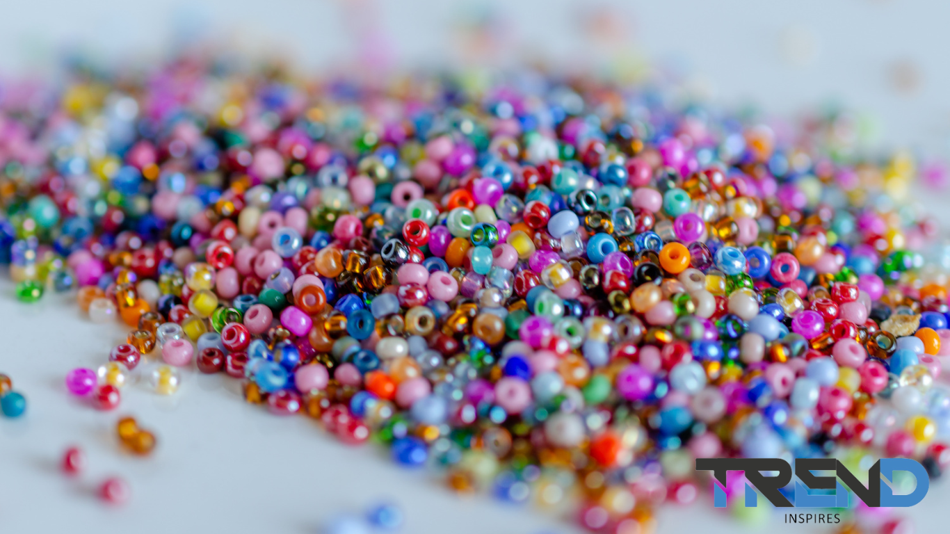 Stringing the Colorful Beads
